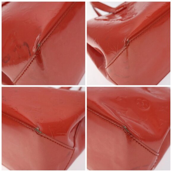 LOUIS VUITTON Monogram Vernis Wilshire PM Bag Orenge Sunset - Picture 16 of 16